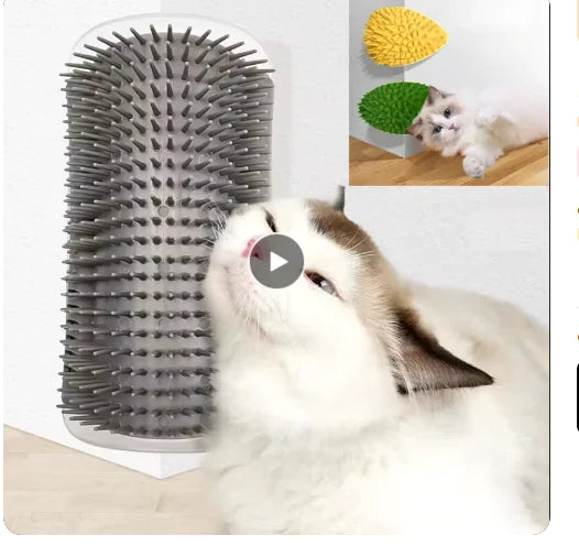 Corner Cat Scratcher Massage Brush Cat Scratch Board